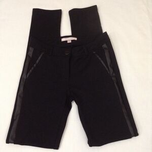 Romeo & Juliet Couture Tuxedo Style Leggins Sz S